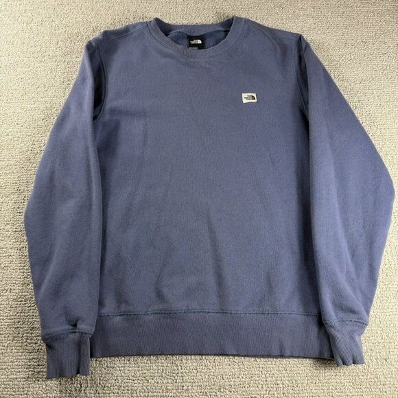 The North Face Pullover Sweatshirt Blue Men’s Size Small - Picture 1 of 7